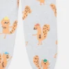 Pantaloni della tuta con coulisse e stampa grafica scoiattolo Pantaloni della tuta con coulisse e stampa grafica scoiattolo