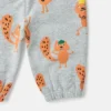 Pantaloni della tuta con coulisse e stampa grafica scoiattolo Pantaloni della tuta con coulisse e stampa grafica scoiattolo