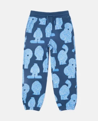 Pantaloni della tuta con coulisse e stampa Monster Pantaloni della tuta con coulisse e stampa Monster