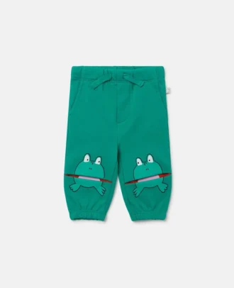 Pantaloni della tuta con grafica rana Pantaloni della tuta con grafica rana