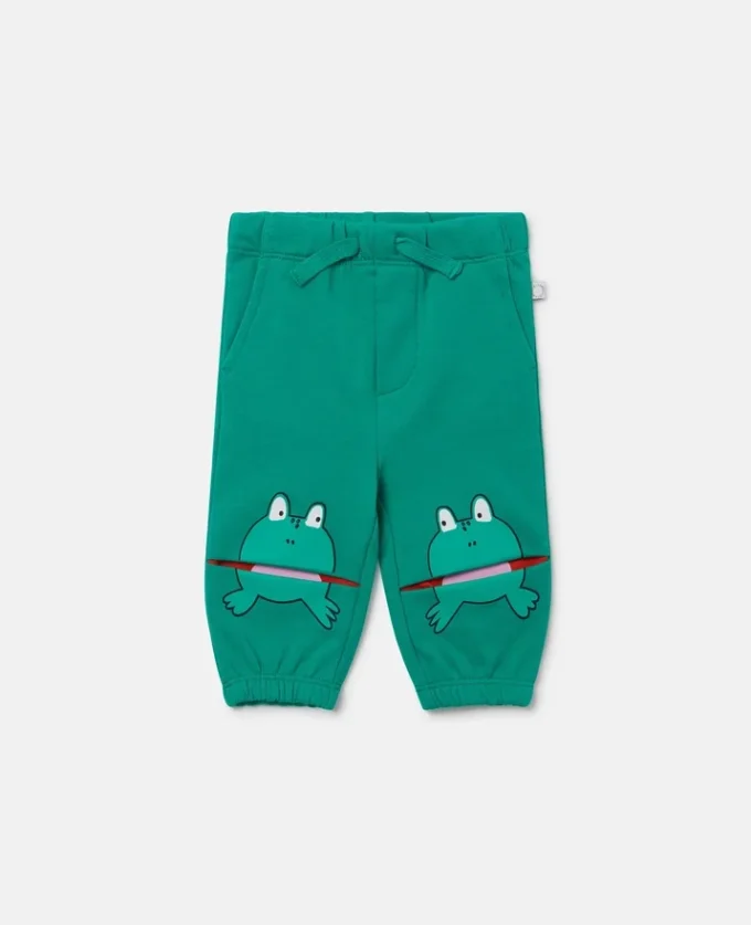 Pantaloni della tuta con grafica rana