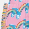 Pantaloni della tuta con stampa arcobaleno e frange Pantaloni della tuta con stampa arcobaleno e frange