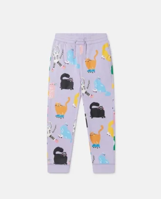 Pantaloni della tuta con stampa Cats Pantaloni della tuta con stampa Cats