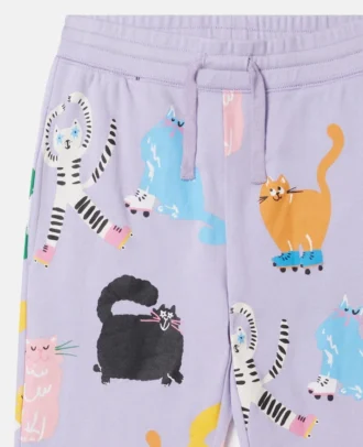 Pantaloni della tuta con stampa Cats Pantaloni della tuta con stampa Cats