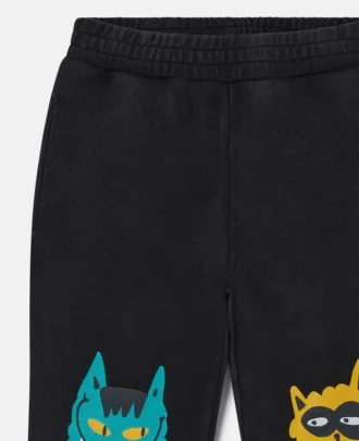 Pantaloni della tuta con stampa gatti Pantaloni della tuta con stampa gatti