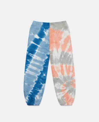 Pantaloni della tuta con stampa grafica tie-dye Pantaloni della tuta con stampa grafica tie-dye