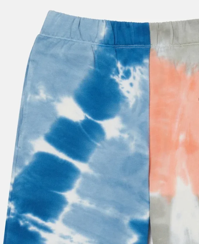 Pantaloni della tuta con stampa grafica tie-dye Pantaloni della tuta con stampa grafica tie-dye