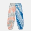 Pantaloni della tuta con stampa grafica tie-dye Pantaloni della tuta con stampa grafica tie-dye