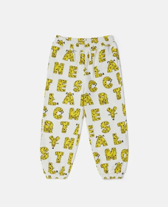 Pantaloni della tuta con stampa SpongeBob