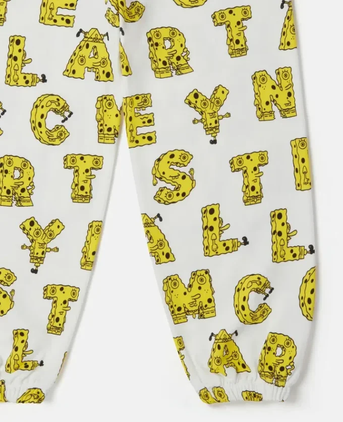 Pantaloni della tuta con stampa SpongeBob