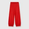 Pantaloni della tuta dritti in maglia Pantaloni della tuta dritti in maglia
