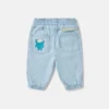 Pantaloni della tuta in jeans con grafica Earth Friends Pantaloni della tuta in jeans con grafica Earth Friends