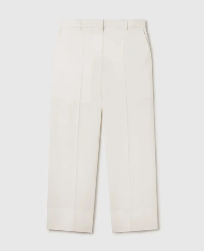 Pantaloni dritti con pieghe Pantaloni dritti con pieghe