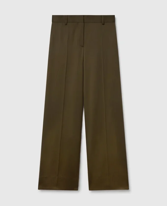 Pantaloni dritti con pieghe Pantaloni dritti con pieghe