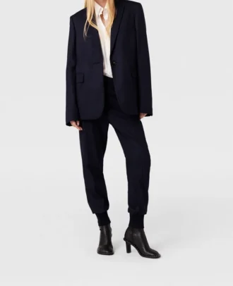 Pantaloni elasticizzati in lana Pantaloni elasticizzati in lana