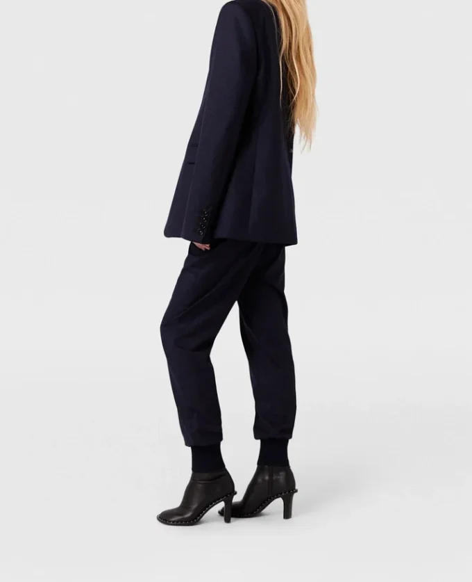 Pantaloni elasticizzati in lana Pantaloni elasticizzati in lana