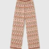 Pantaloni in lana Fair Isle Pantaloni in lana Fair Isle