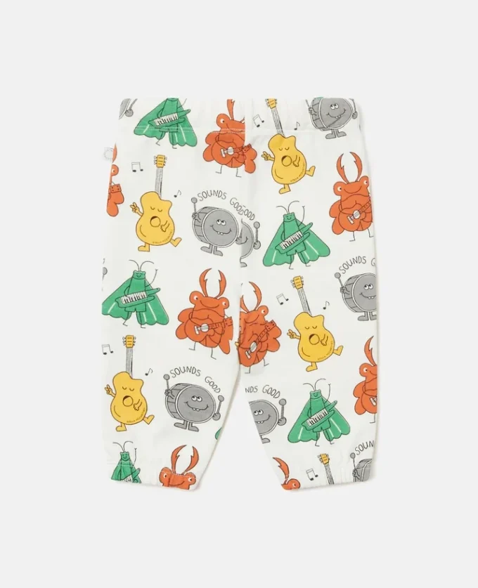 Pantaloni jogging con stampa Bug Band Pantaloni jogging con stampa Bug Band