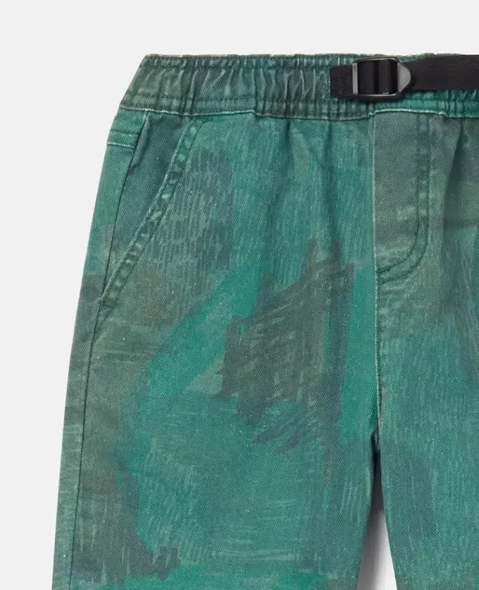 Pantaloni jogging con stampa scarabocchi Pantaloni jogging con stampa scarabocchi