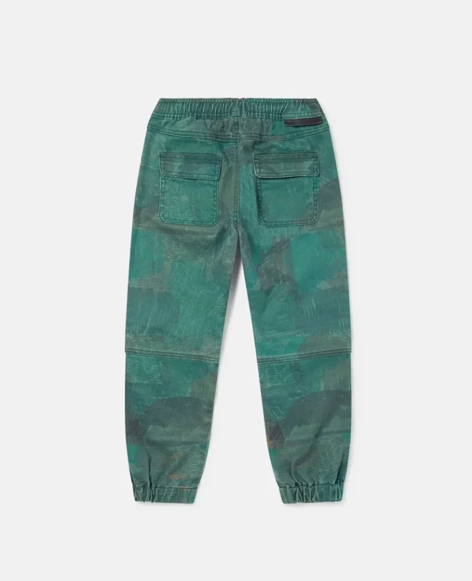 Pantaloni jogging con stampa scarabocchi Pantaloni jogging con stampa scarabocchi