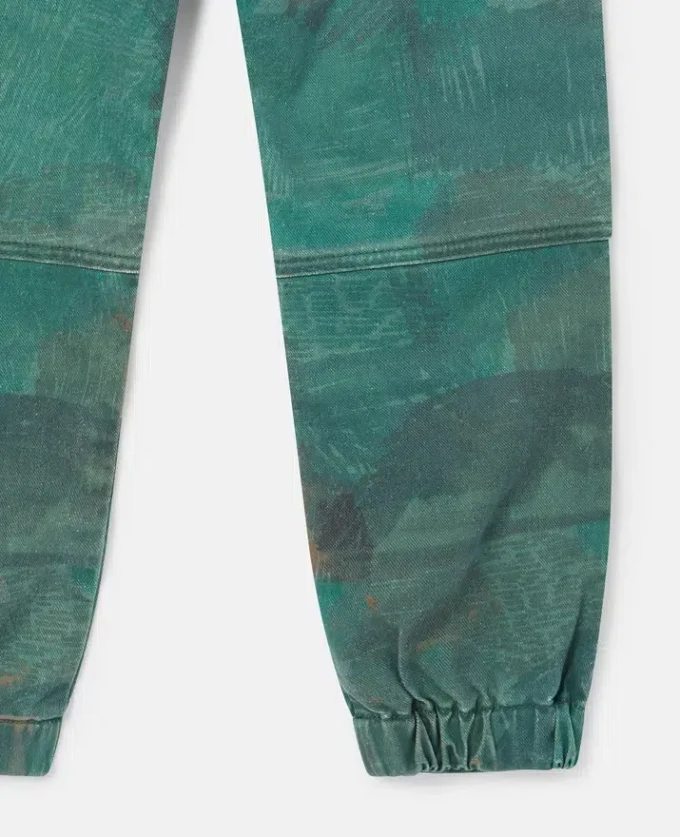 Pantaloni jogging con stampa scarabocchi Pantaloni jogging con stampa scarabocchi