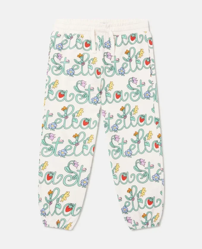 Pantaloni jogging con stampa Stella Vine Pantaloni jogging con stampa Stella Vine