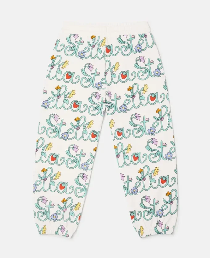 Pantaloni jogging con stampa Stella Vine Pantaloni jogging con stampa Stella Vine