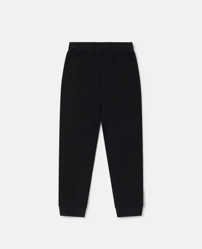 Pantaloni jogging con toppe sui ginocchi Pantaloni jogging con toppe sui ginocchi