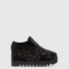 Platform Elyse monocromatiche con paillettes in edizione limitata Platform Elyse monocromatiche con paillettes in edizione limitata