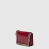Portacarte con cerniera in vernice Falabella Portacarte con cerniera in vernice Falabella