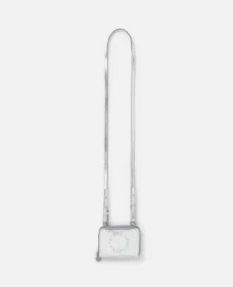 Portacarte con cinturino e zip con logo