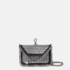 Portacarte Falabella Crystal con catena Portacarte Falabella Crystal con catena