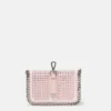 Portacarte Falabella Crystal con catena Portacarte Falabella Crystal con catena