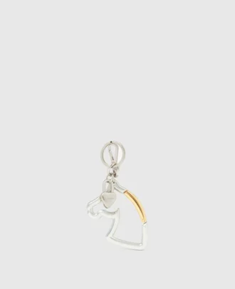 Portachiavi con ciondolo a forma di cavallo