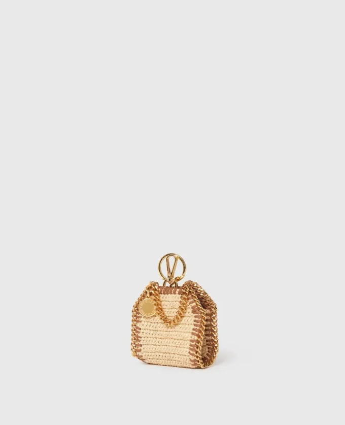 Portachiavi Falabella Raffia AirPods Case Portachiavi Falabella Raffia AirPods Case