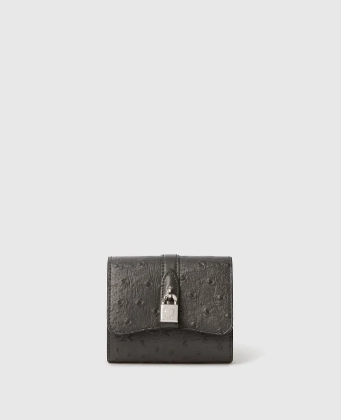 Portafoglio Ryder Ostrich Bi-Fold Portafoglio Ryder Ostrich Bi-Fold