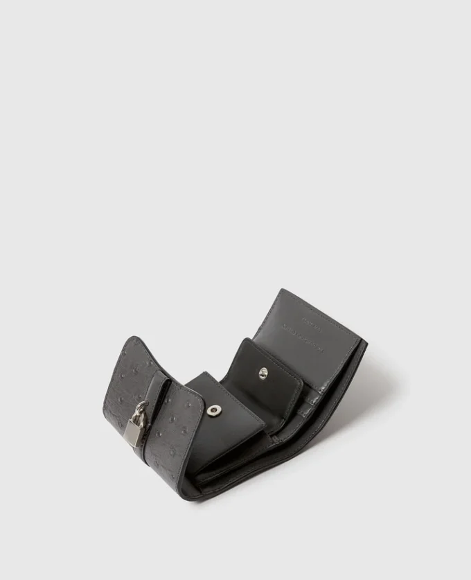 Portafoglio Ryder Ostrich Bi-Fold Portafoglio Ryder Ostrich Bi-Fold