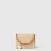 Portafoglio triplo Falabella metallizzato Portafoglio triplo Falabella metallizzato