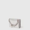 Portafoglio triplo Falabella metallizzato Portafoglio triplo Falabella metallizzato