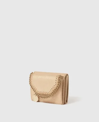 Portafoglio triplo Falabella metallizzato