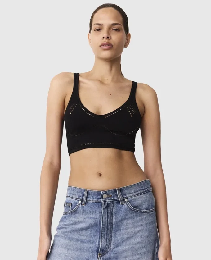 Reggiseno crop top Stellawear Reggiseno crop top Stellawear