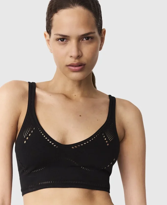 Reggiseno crop top Stellawear Reggiseno crop top Stellawear