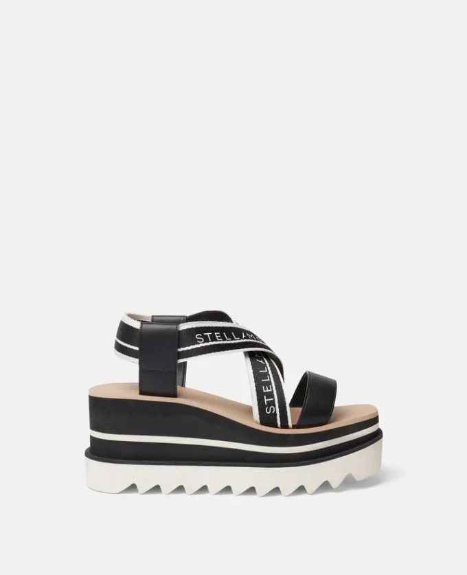 Sandali con plateau a righe Sneak-Elyse Sandali con plateau a righe Sneak-Elyse