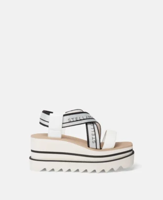 Sandali con plateau a righe Sneak-Elyse
