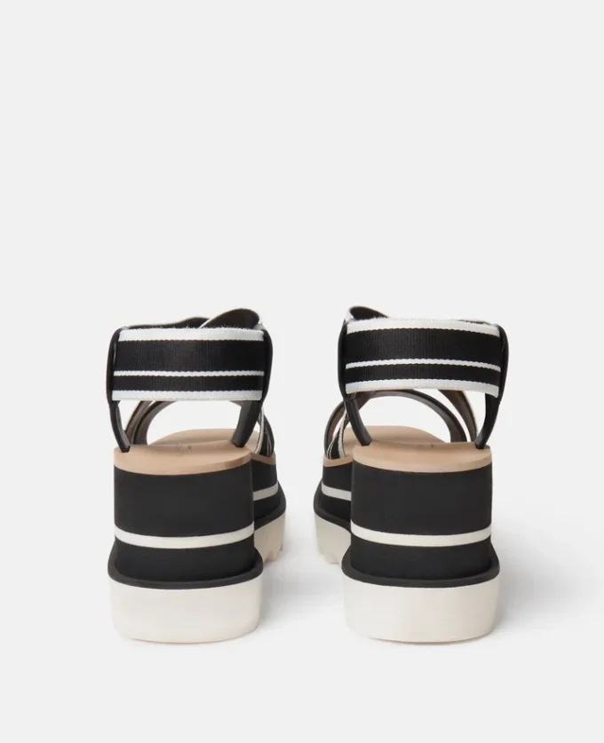 Sandali con plateau a righe Sneak-Elyse Sandali con plateau a righe Sneak-Elyse