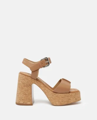 Sandali con plateau e fibbia Skyla