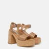 Sandali con plateau e fibbia Skyla