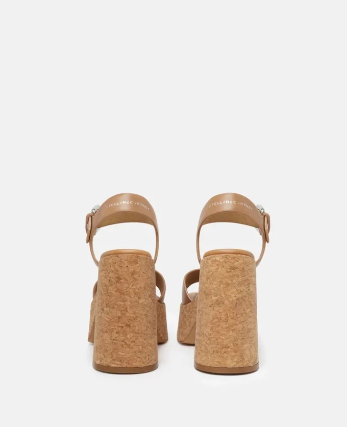 Sandali con plateau e fibbia Skyla