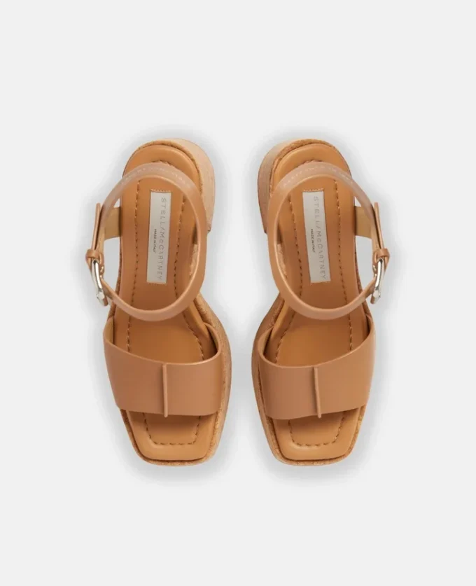 Sandali con plateau e fibbia Skyla