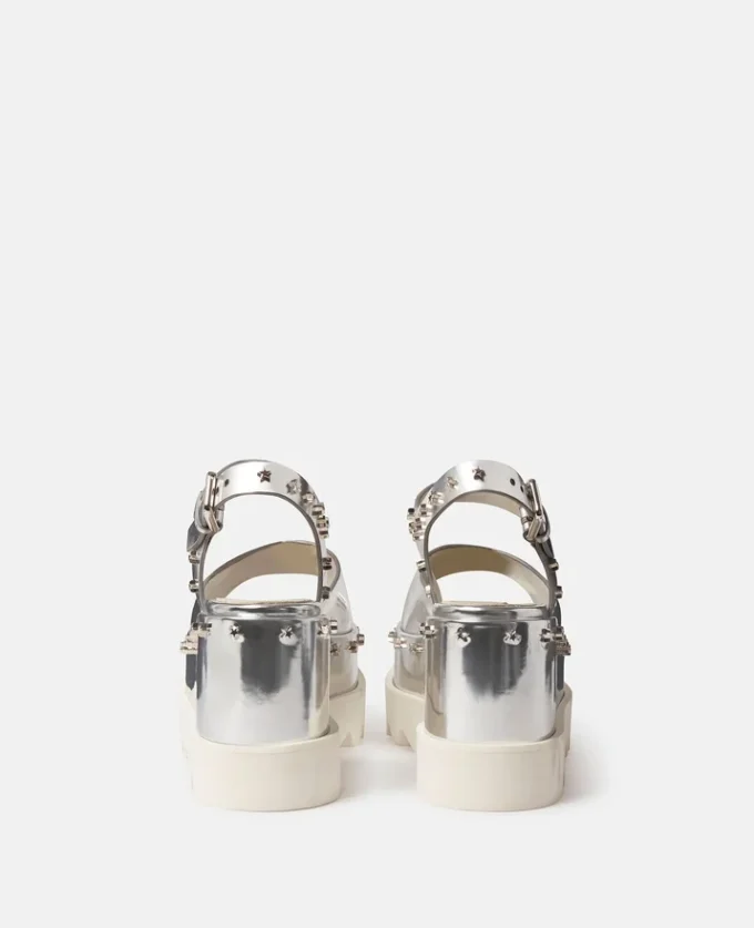 Sandali con plateau Elyse Star Stud Mirrored Sandali con plateau Elyse Star Stud Mirrored